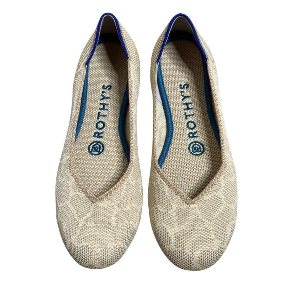 Rothy's The Flats Sahara Gold Size 6 Retired Print